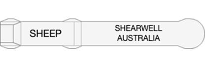 Picture of Western Australia EID Tag - Layout 2