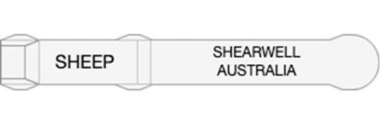 Picture of Western Australia EID Tag - Layout 2