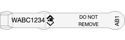 Picture of Western Australia NLIS Visual Tag - Layout 2