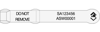 Picture of South Australia NLIS EID Tag - Layout 1