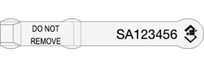 Picture of South Australia NLIS Visual Tag - Layout 1