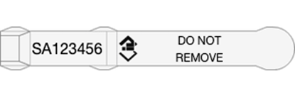 Picture of South Australia NLIS Visual Tag - Layout 2