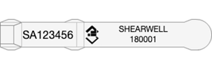 Picture of South Australia NLIS Visual Tag - Layout 4