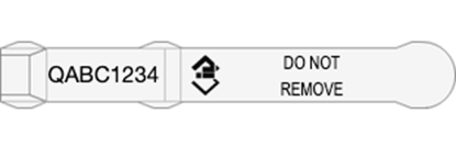 Picture of Queensland NLIS Visual Tag - Layout 2