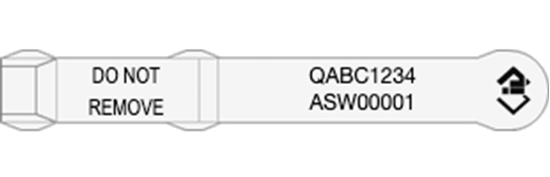 Picture of Queensland NLIS EID Tag - Layout 1