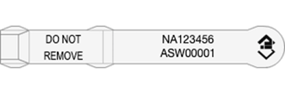 Picture of New South Wales NLIS EID Tag - Layout 1