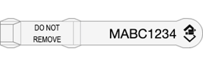 Picture of Tasmania NLIS Visual Tag - Layout 1